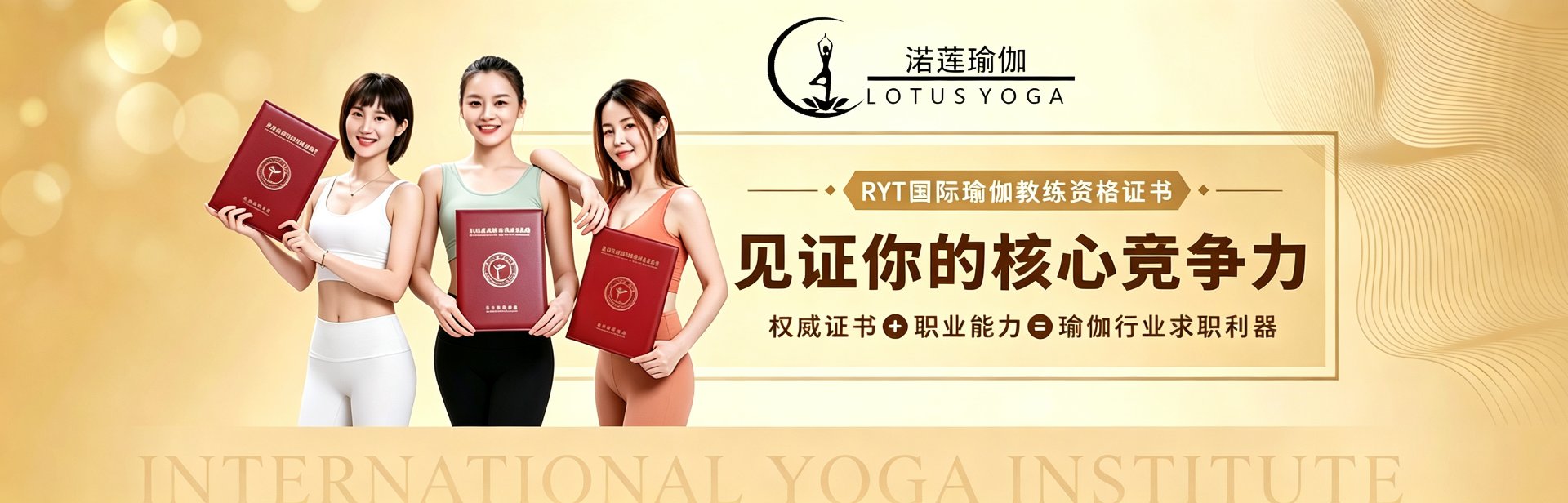 渃莲瑜伽 - RYT国际瑜伽教练资格证书